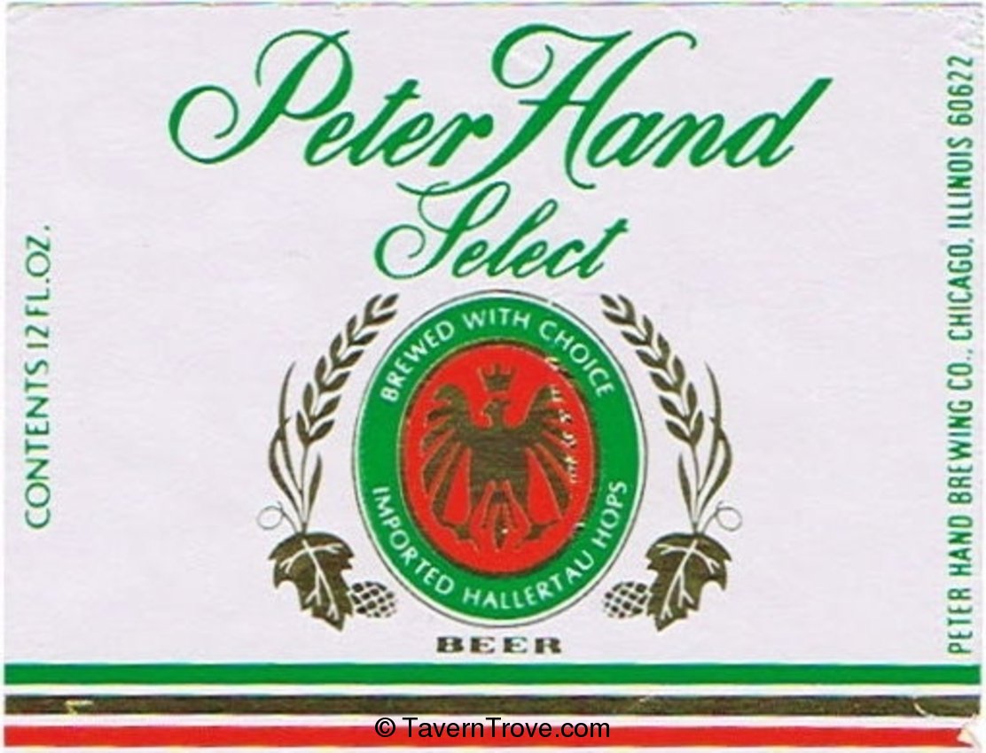 Peter Hand Select Beer