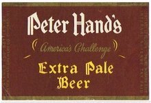 Peter Hand's Extra Pale  Beer