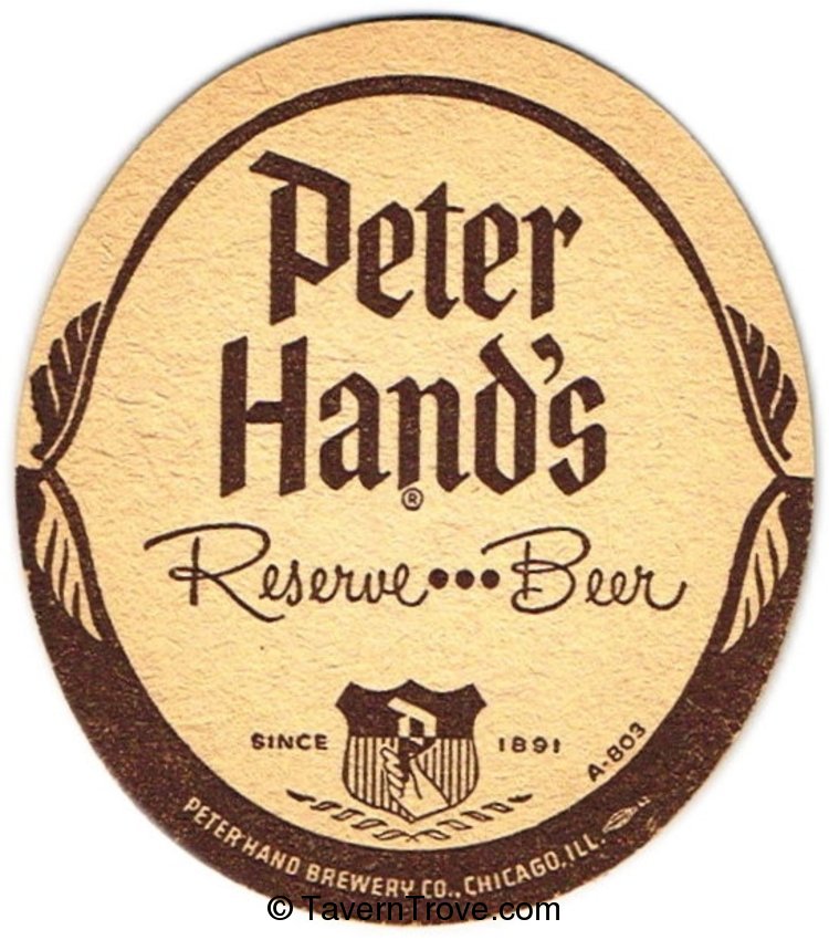 Peter Hand's Reserve Beer