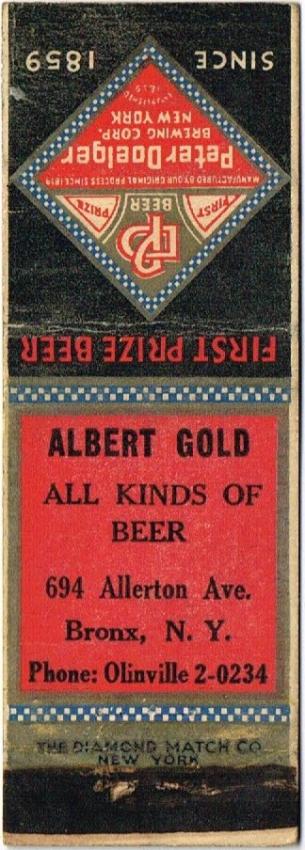 Peter Doelger First Prize Beer