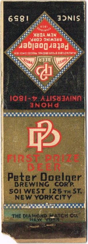 Peter Doelger First Prize Beer