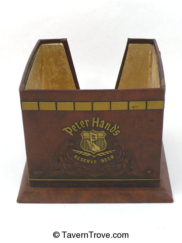 Peter Hand's Reserve Beer bar caddy