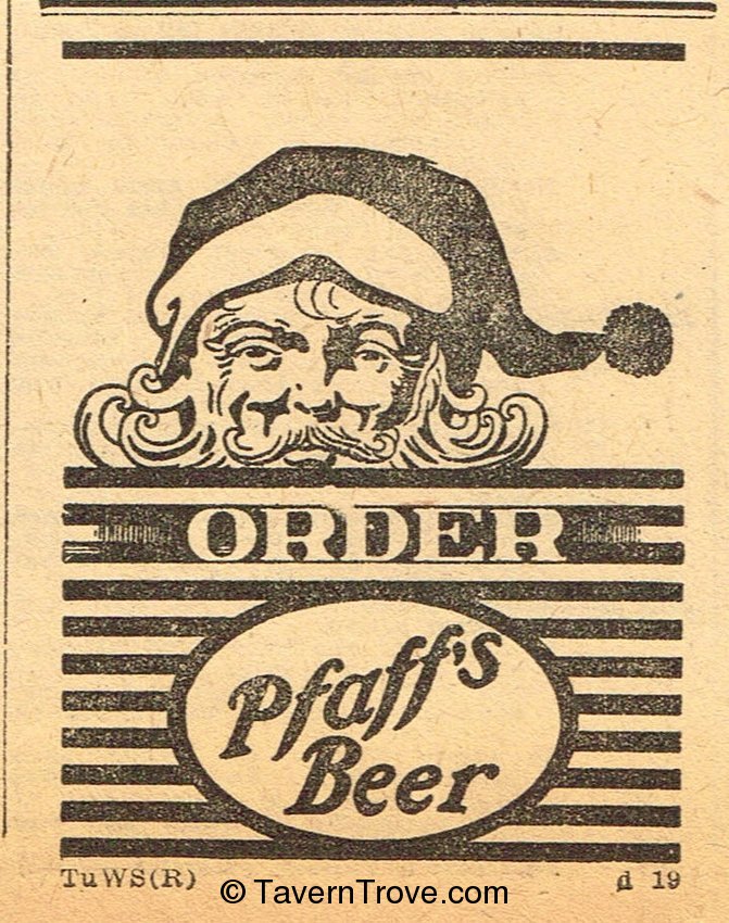 Pfaff's Beer