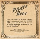 Pfaff's Beer