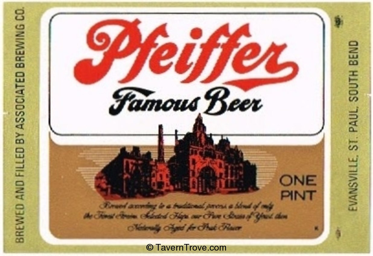 Pfeiffer Famous Beer 