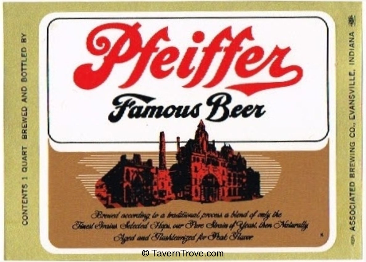 Pfeiffer Famous Beer 