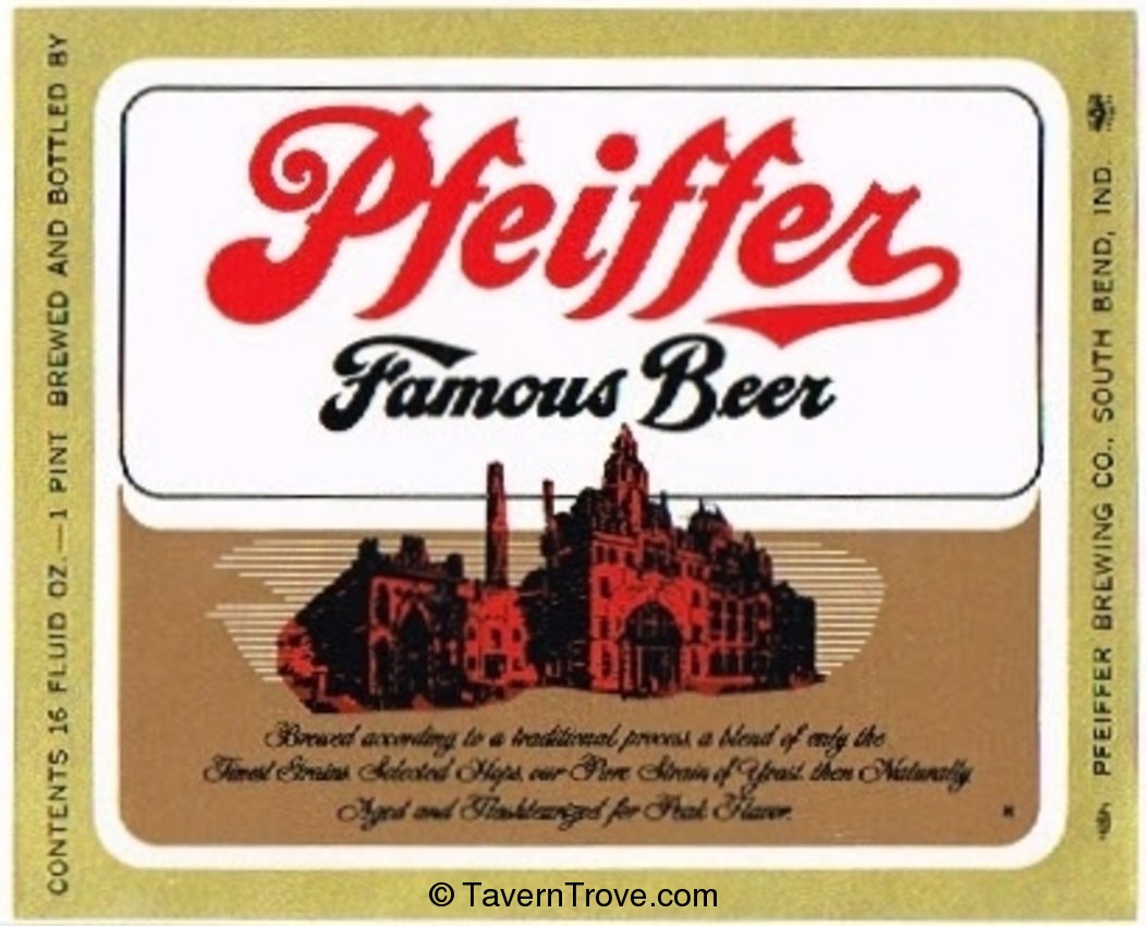 Pfeiffer Famous Beer