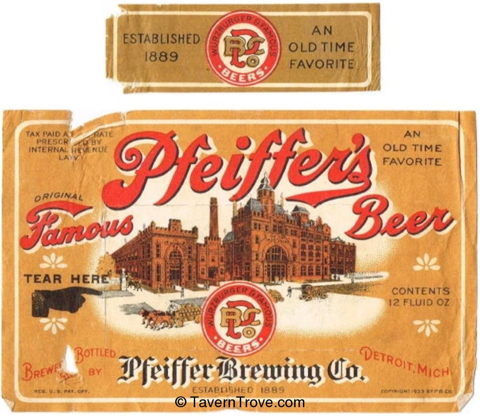 Pfeiffer Famous Beer