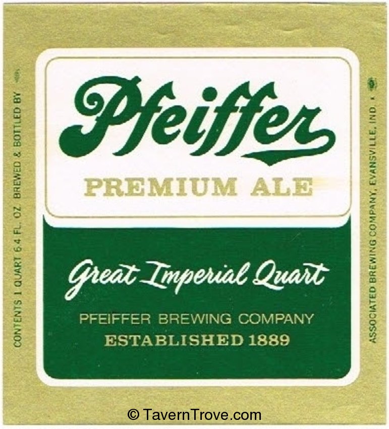 Pfeiffer Premium Ale 