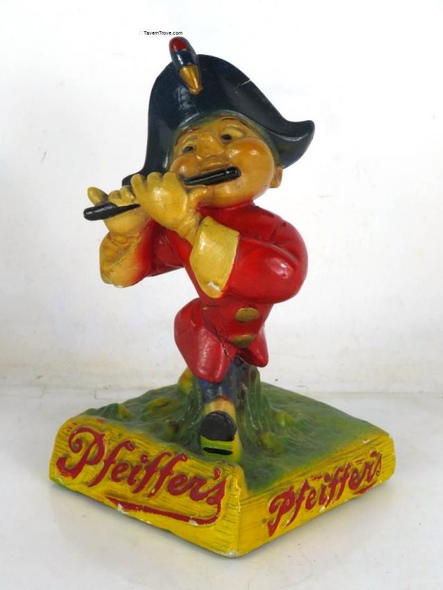 Pfeiffer's Beer chalk statue (small)