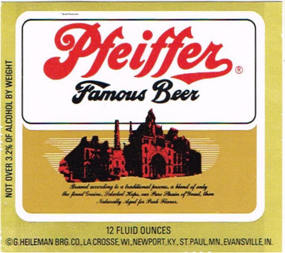 Pfeiffer Famous Beer