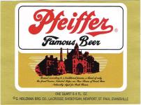 Pfeiffer Famous Beer