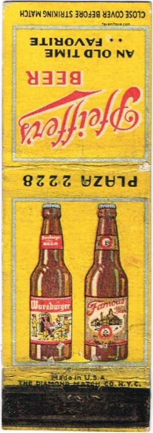 Pfeiffer's Famous & Wurzburger Beer