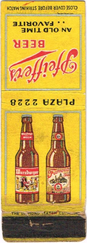 Pfeiffer's Famous & Wurzburger Beer
