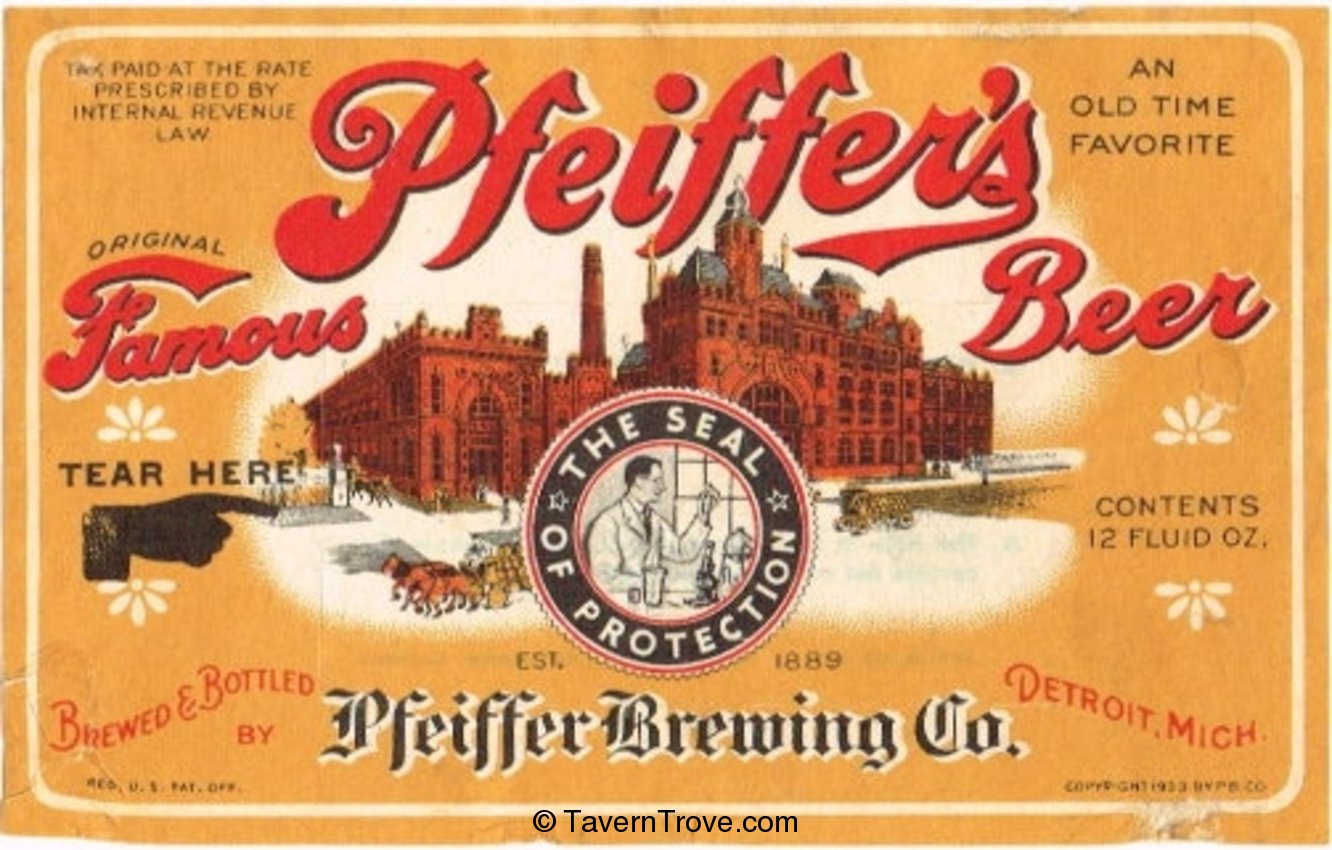 Pfeiffer's Famous Beer