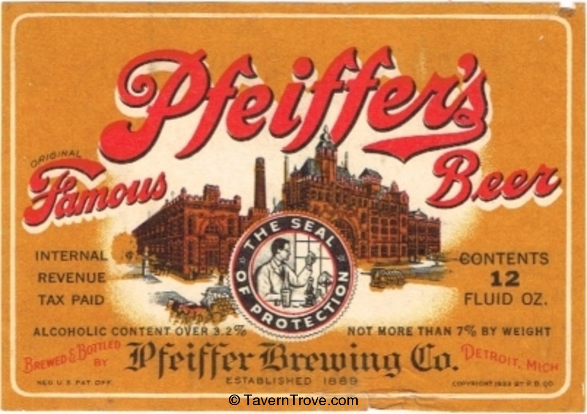 Pfeiffer's Famous Beer