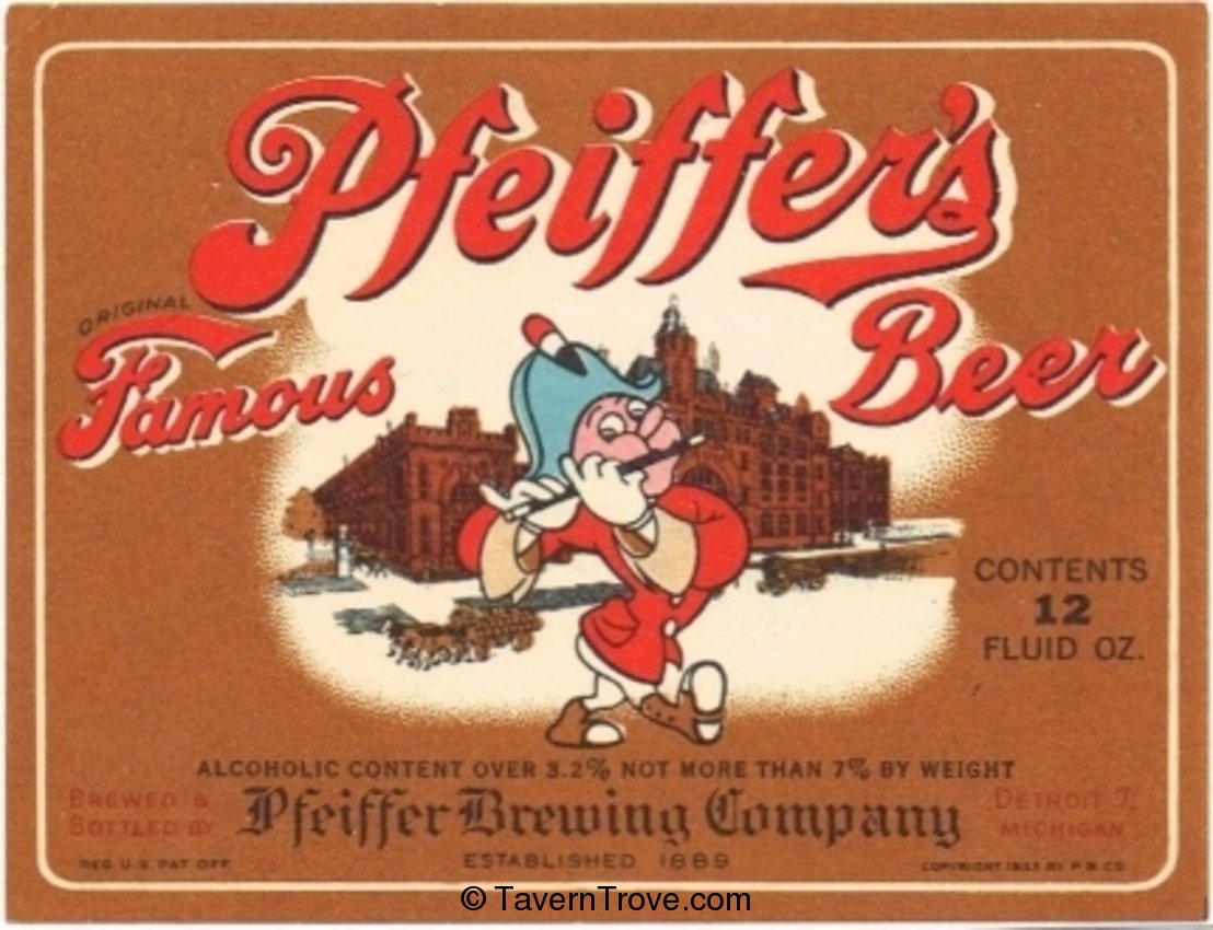 Pfeiffer's Famous Beer