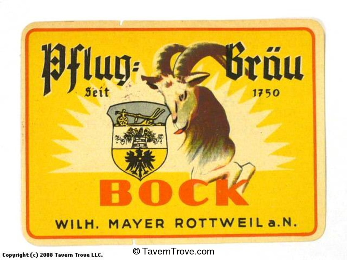 Pflug-Bräu Bock