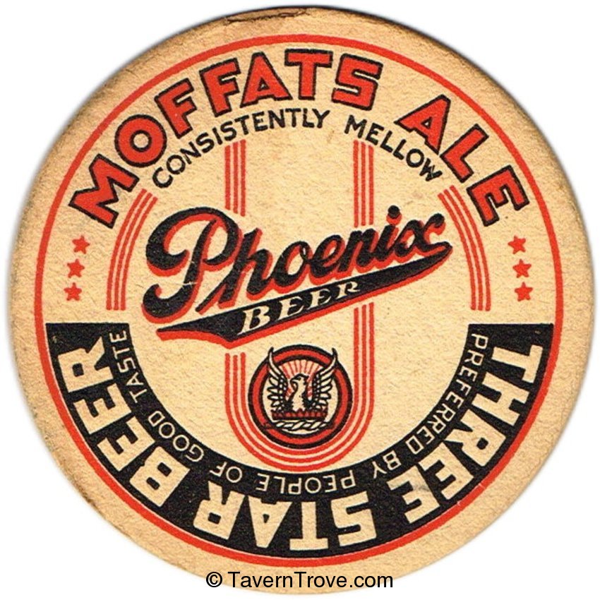 Phoenix Three Star Beer/Moffats Ale