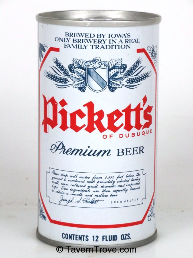 Pickett's Premium Beer