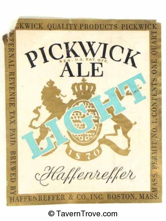 Pickwick Light Ale