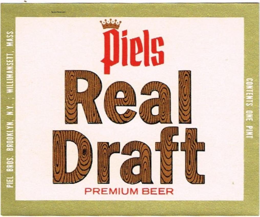 Piel's Real Draft Beer