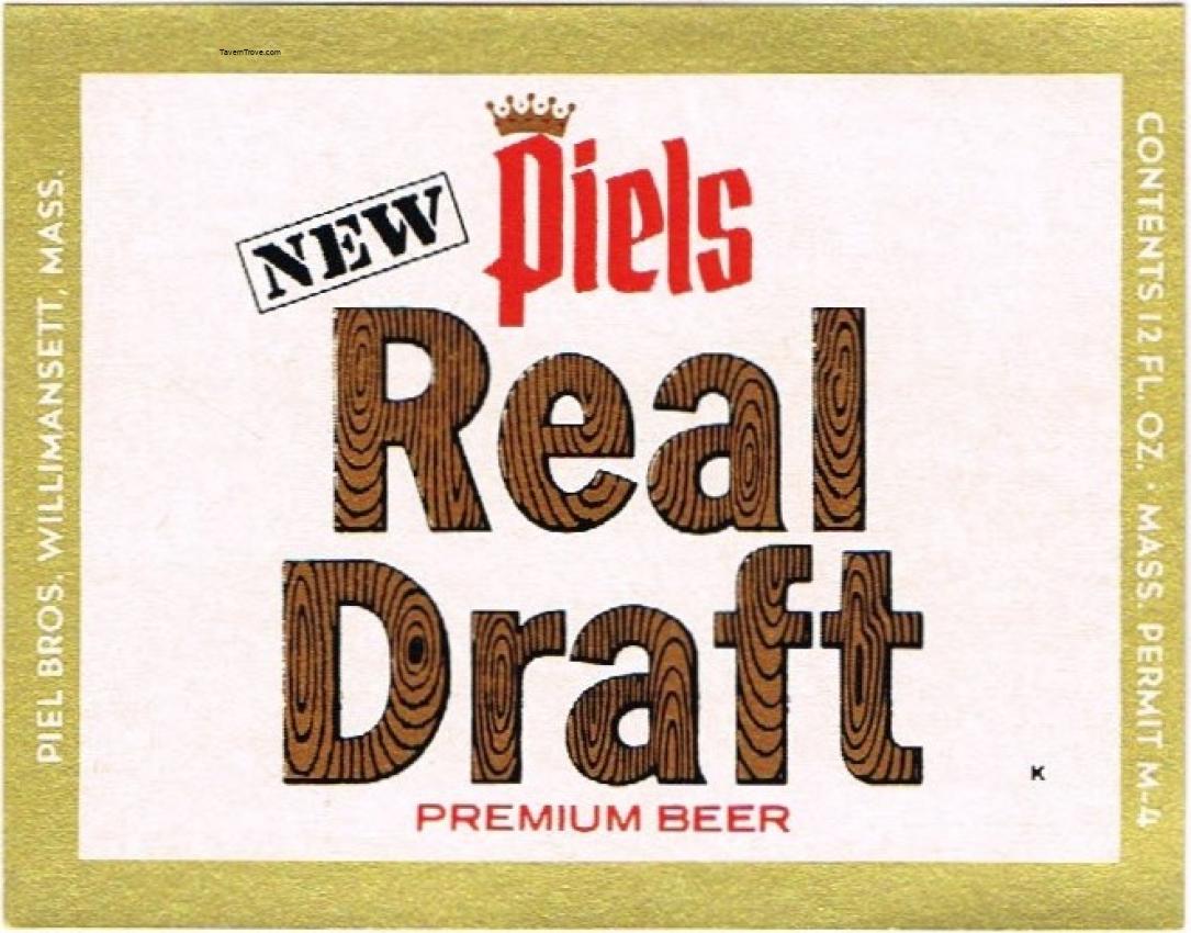 Piel's Real Draft Beer 66mm tall