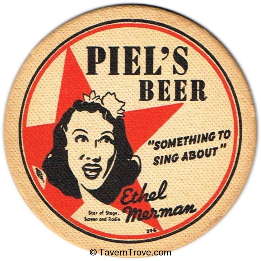 Piel's Beer Ethel Merman