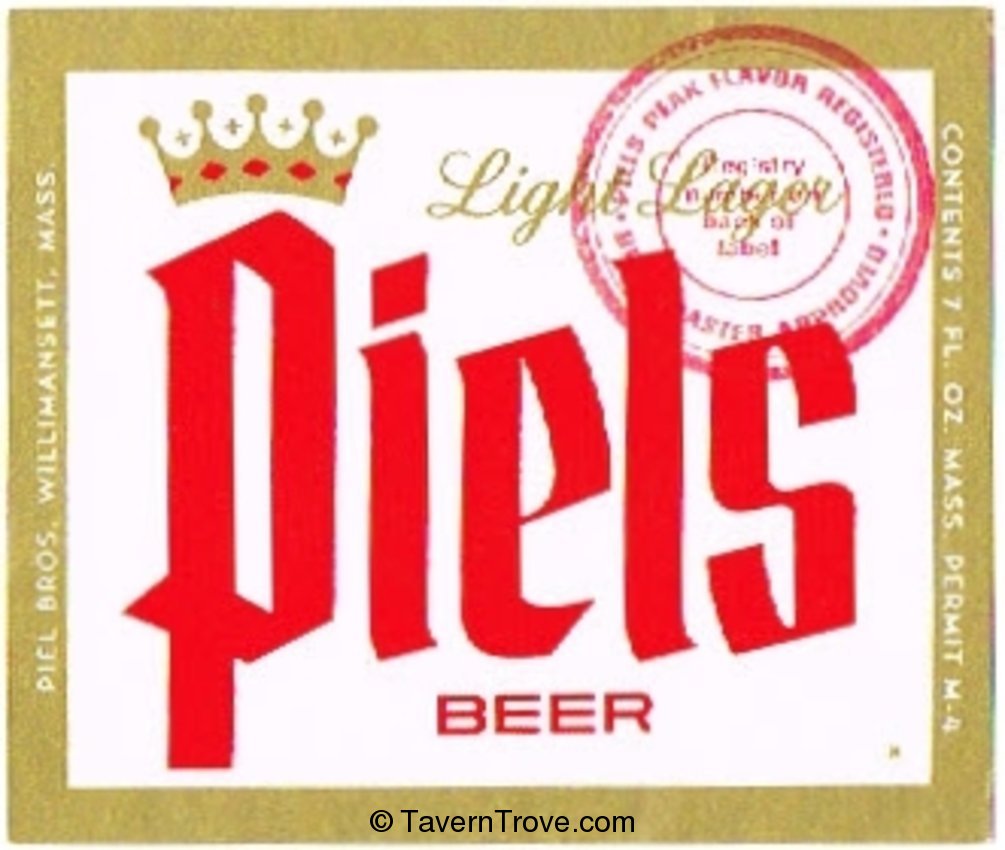 Piel's Extra Dry Beer 