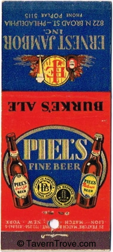 Piel's Fine Beer/Burke's Ale Dupe