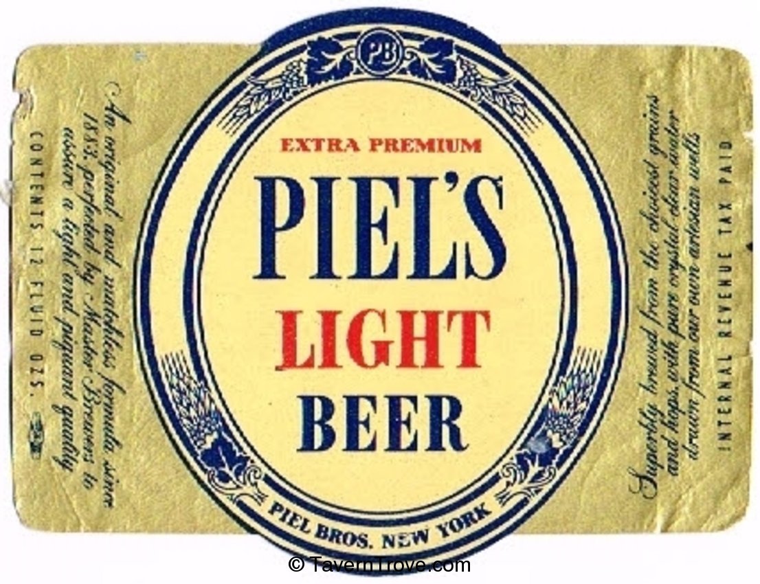Piel's Light Beer 