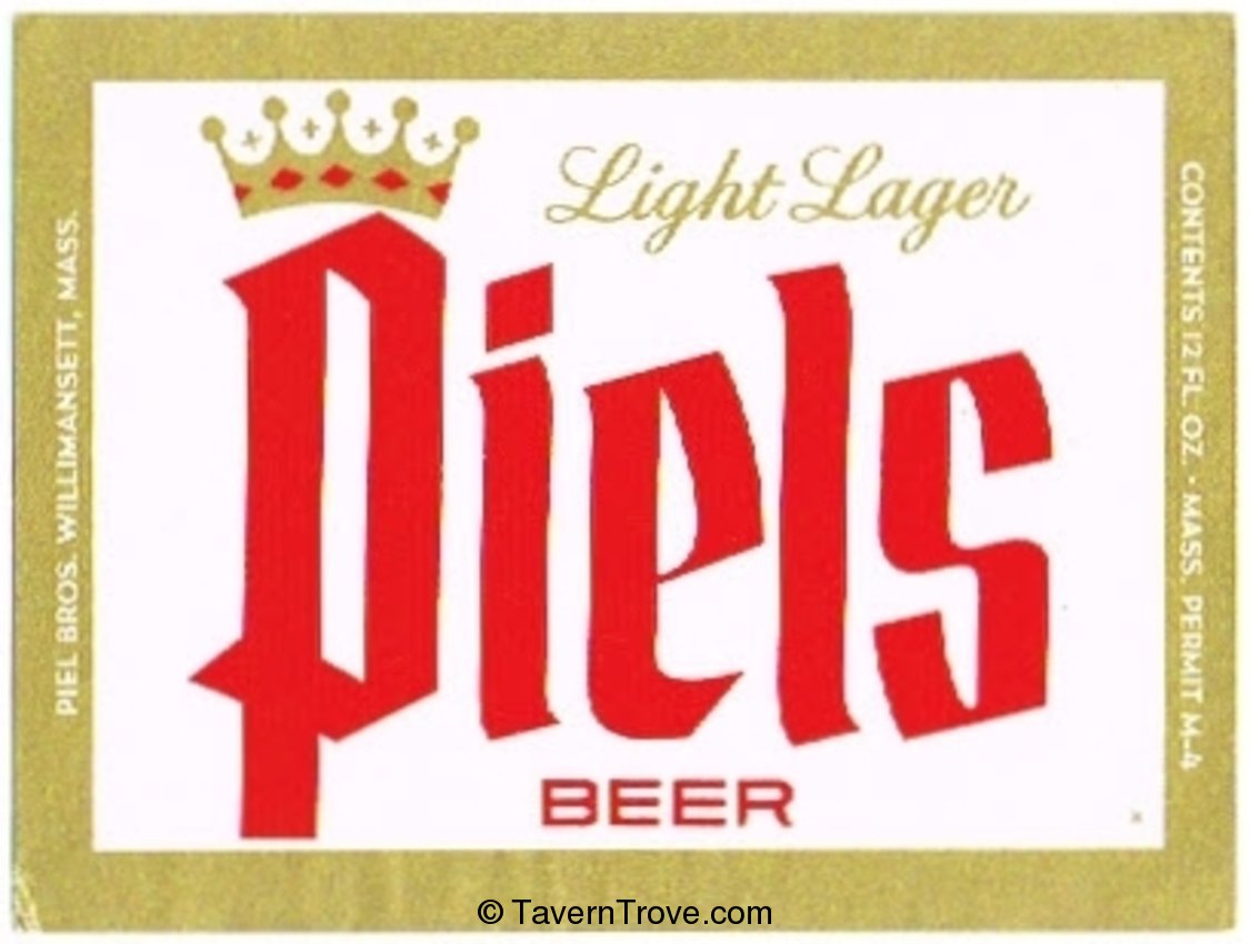 Piel's Light Lager Beer 