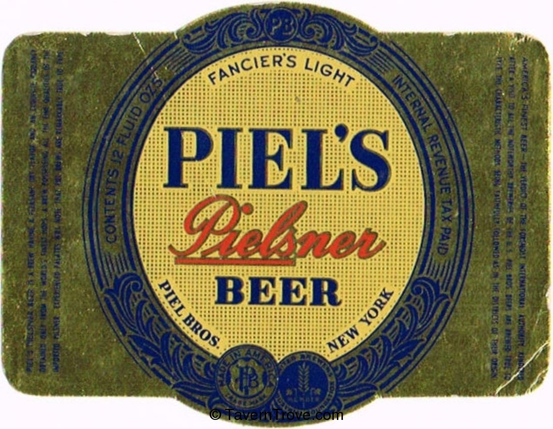 Piel's Pielsner Beer 