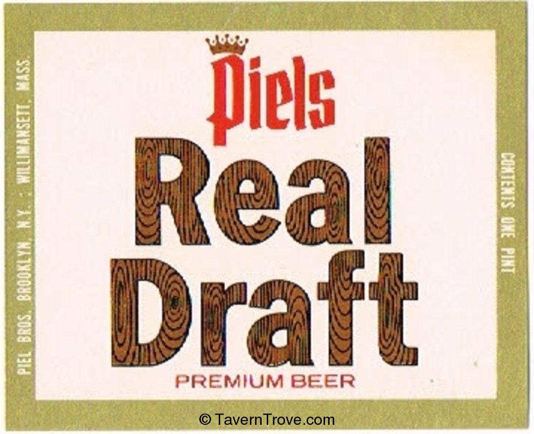 Piels Real Draft Beer