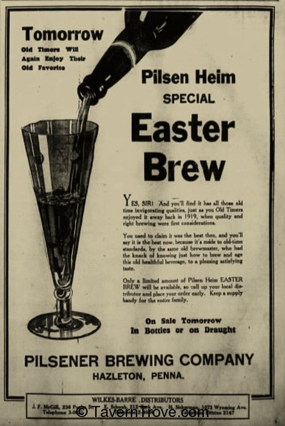 Pilsen Heim Special Easter Brew