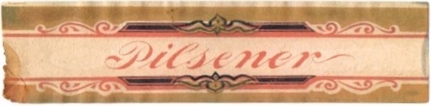 Pilsener Beer (Neck Label)