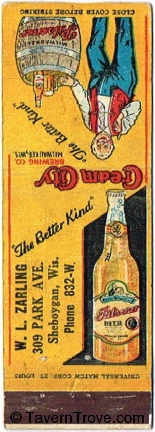 Cream City Pilsener Beer