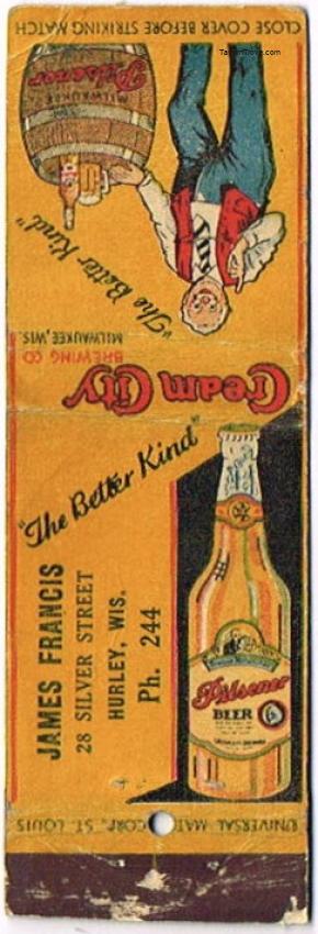 Cream City Pilsener Beer