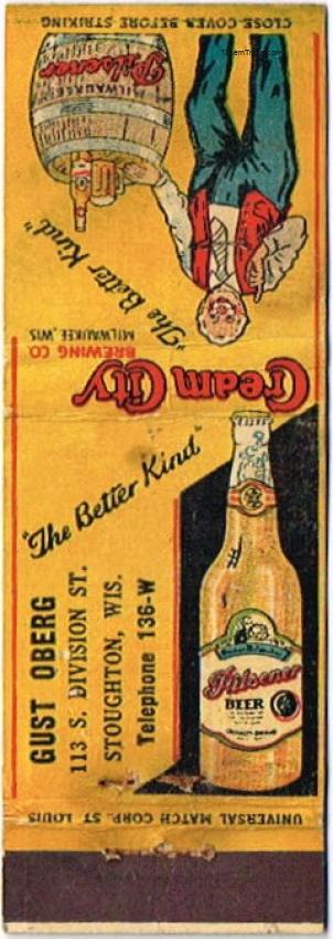 Cream City Pilsener Beer