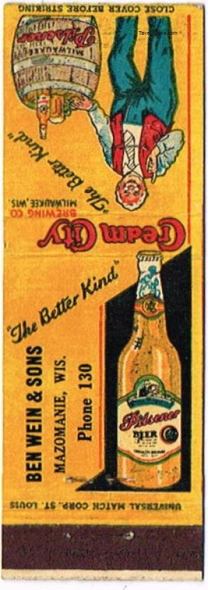 Cream City Pilsener Beer