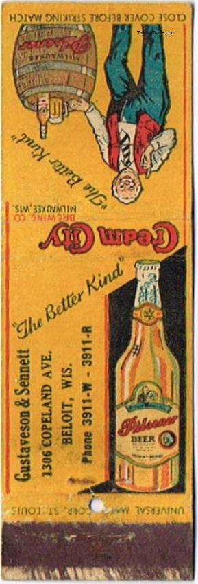 Cream City Pilsener Beer