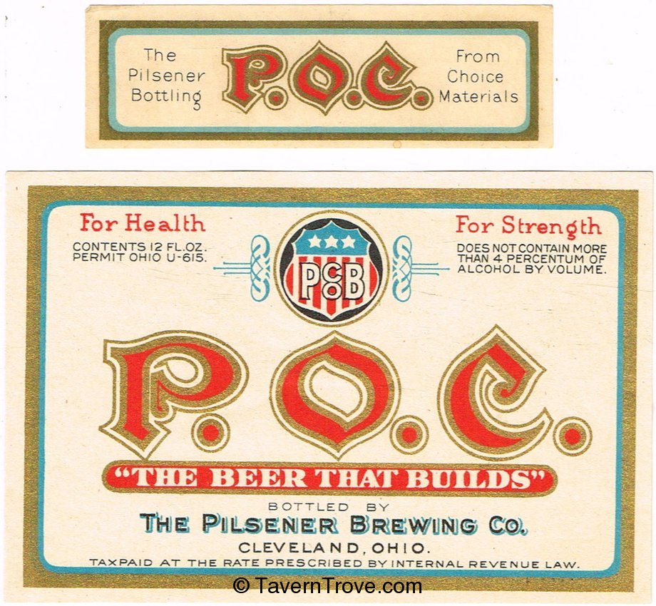 Pilsener P.O.C. Beer