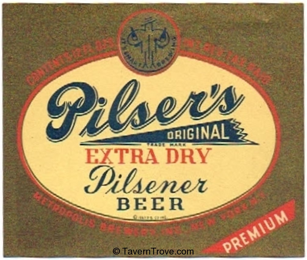 Pilser's Extra Dry Beer 