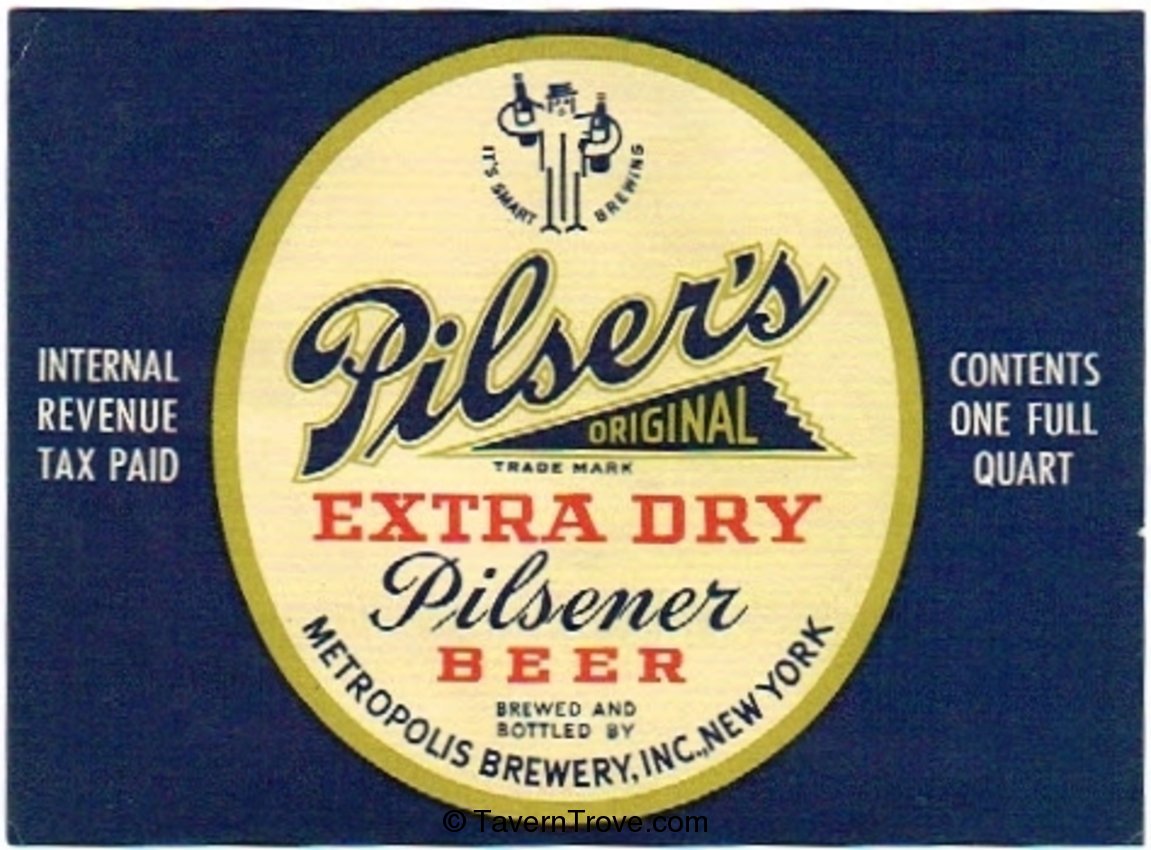 Pilser's Extra Dry Beer 