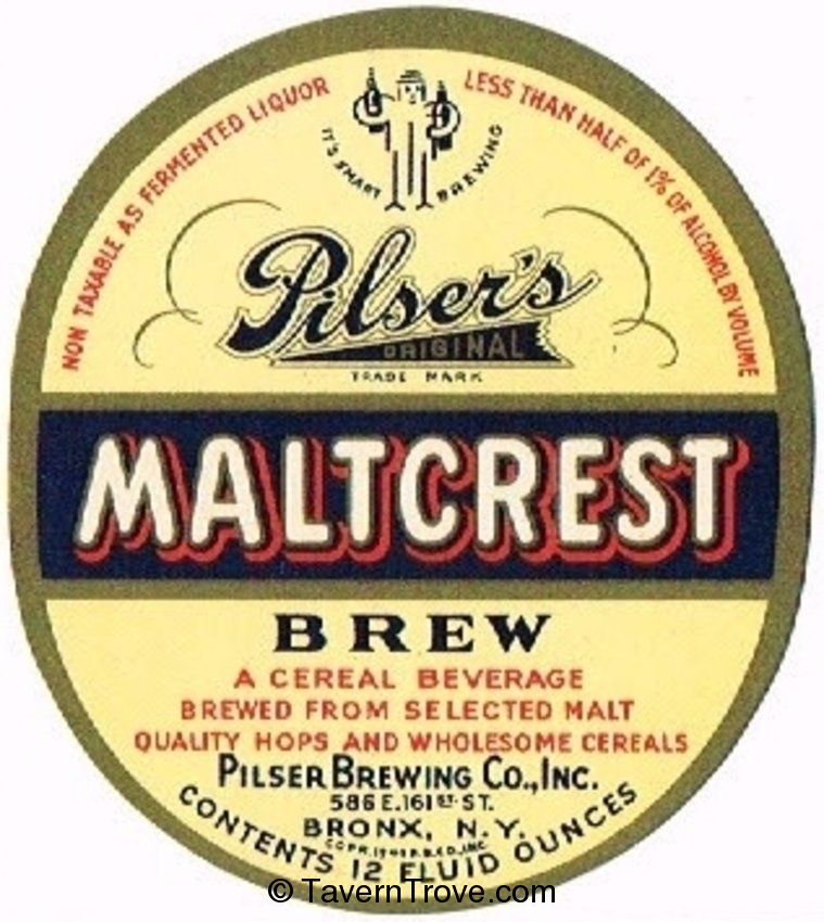 Pilser's Maltcrest Brew 