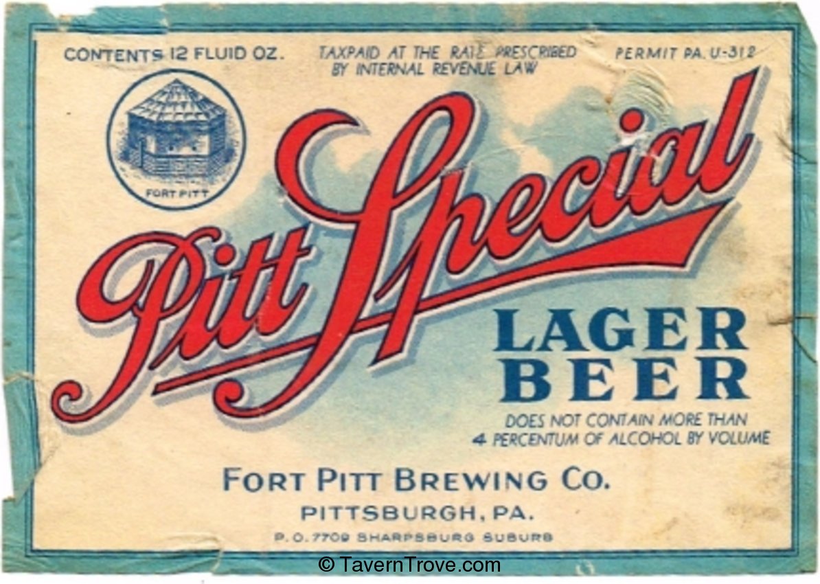 Pitt Special Lager Beer
