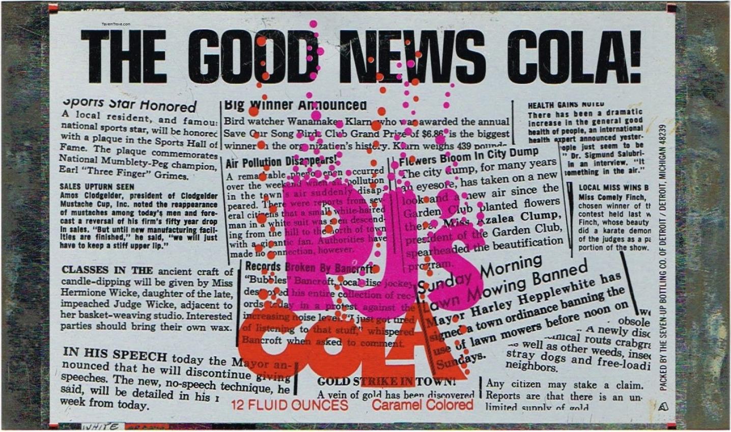 PJ's Good News Cola 