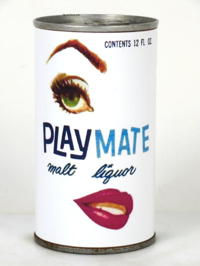 Playmate Malt Liquor (Paper Label Novelty Fake)