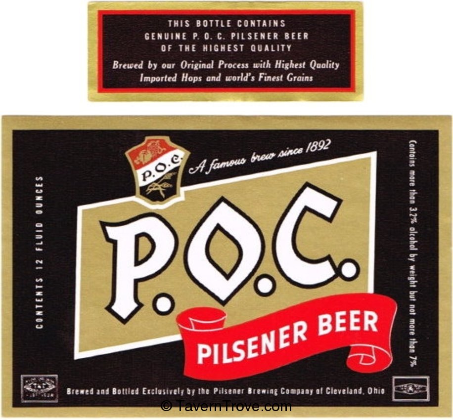 P.O.C. Pilsener Beer