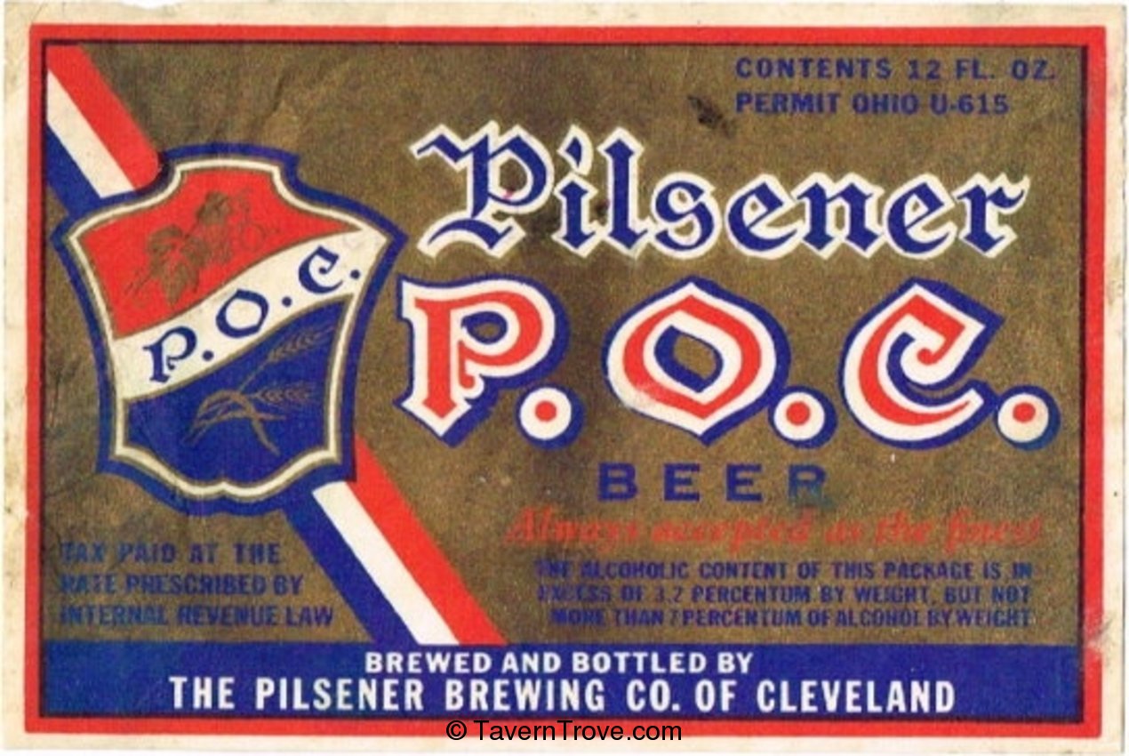 P.O.C. Pilsener Beer